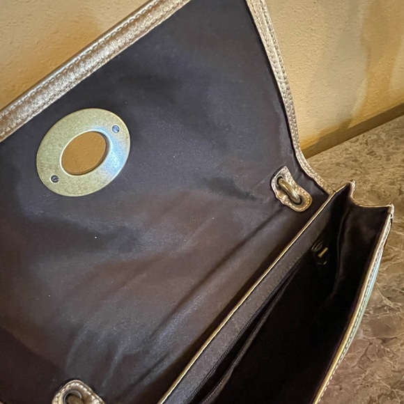 COACH Vintage 65th Anniversary Madison Stripe Flap Shoulder Bag No. 10465 - Picture 11 of 17